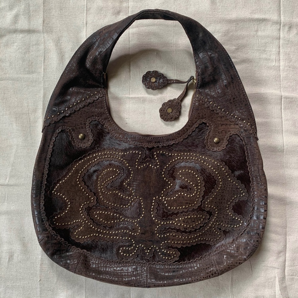 BOHO LUXE hobo shoulder bag Isabella Fiore